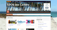Desktop Screenshot of cdos40.org